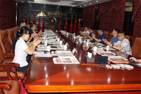 荆门市市委副秘书长杨希林领导一行莅临 天津BB贝博ballbet集团参观考察