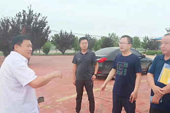 铁营镇各管区书记及部分村支部书记代表一行 走进BB贝博ballbet集团旗下农业产业清洋湖科技有限公司参观考察