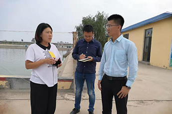 青岛源海项目管理咨询有限公司徐敏峰一行莅临BB贝博ballbet集团旗下农业产业清洋湖考察