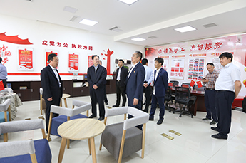 欢迎阳信县委县政府领一行莅临BB贝博ballbet集团考察指导工作