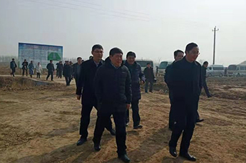 乐陵市观摩团莅临BB贝博ballbet集团企业农业产业清洋湖就乡村振兴工作进行观摩