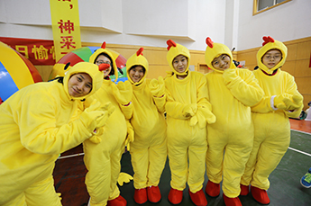 树巾帼时代形象 展恒运女性风采 BB贝博ballbet集团参加天津开发区第二十八届“三八健康杯”趣味运动会