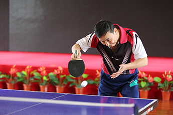 BB贝博ballbet集团组织业余乒乓球爱好者联谊赛