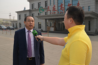 BB贝博ballbet集团董事局主席李长云接受天津滨海电视台采访